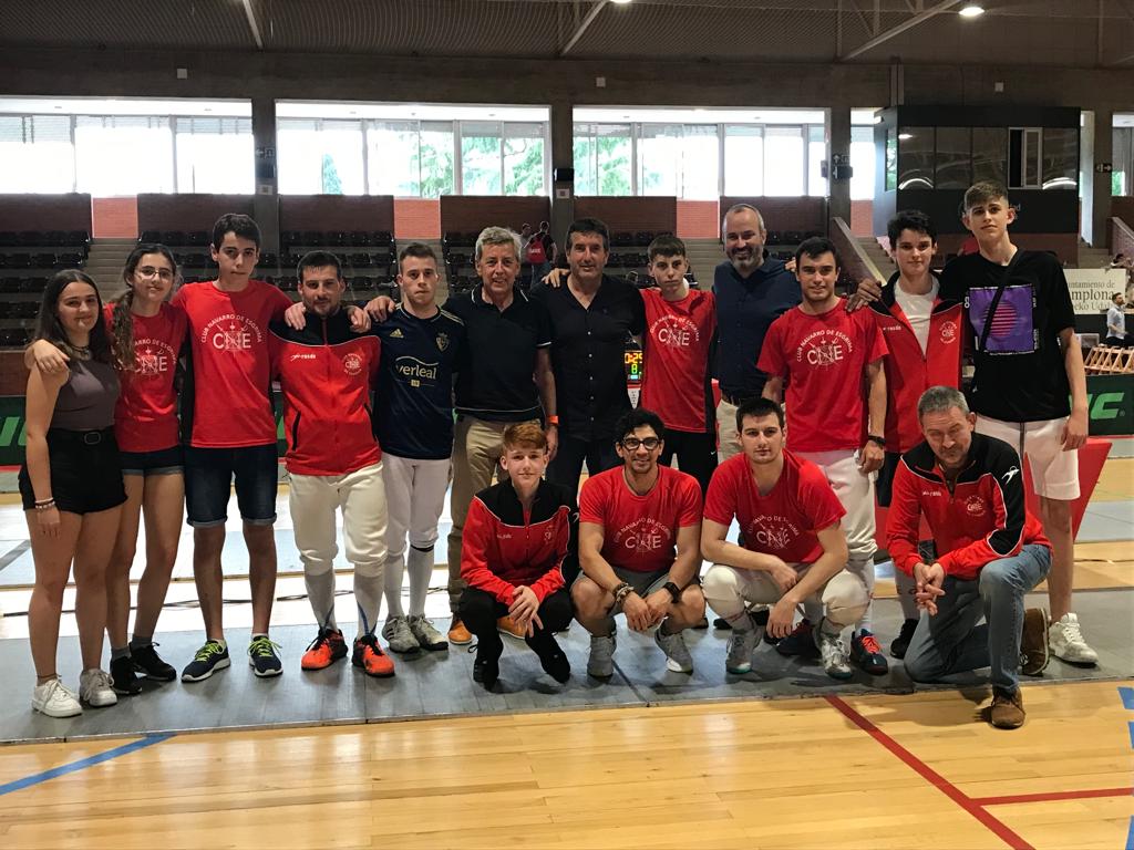 Destacada actuaci&oacute;n navarra en el Torneo Nacional de Ranking de espada masculina celebrado en Pamplona